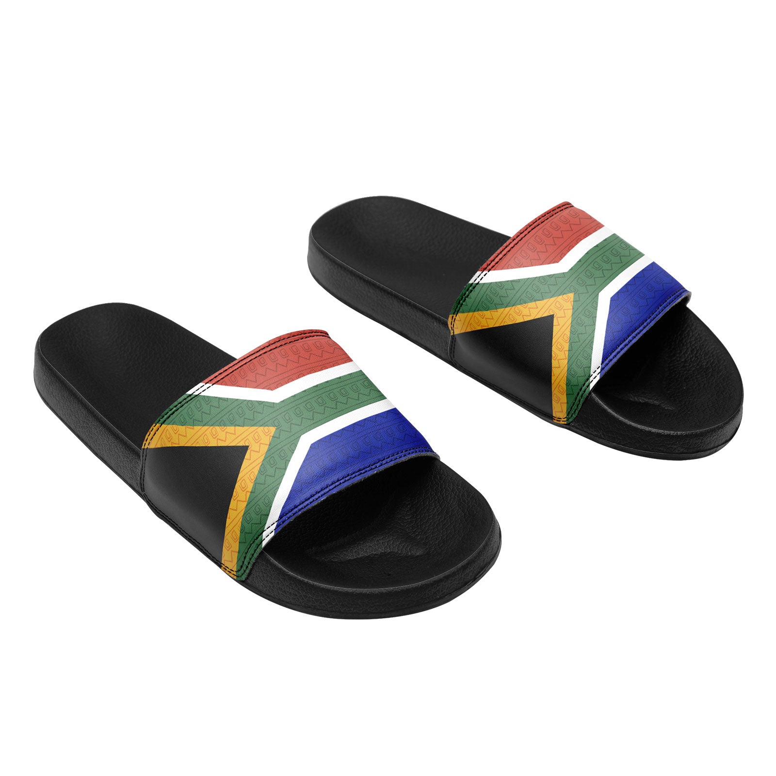 Custom Republic of South Africa 2026 World Cup Sneakers DIY Country Flag Running Shoes Lightweight Sport Shoes Gift for Football Fans Personalized Team Name and Logo FN056-F020032-2