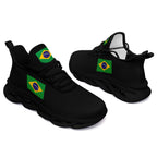 Custom 2026 World Cup Brazil Sneakers DIY Country Flag Running Shoes Lightweight Sport Shoes Gift for Football Fans Personalized Team Name and Logo FN003-F027045-3
