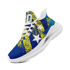 Custom Curaçao 2026 World Cup Sneakers DIY Country Flag Running Shoes Lightweight Sport Shoes Gift for Football Fans Personalized Team Name and Logo FN079-F009087-4