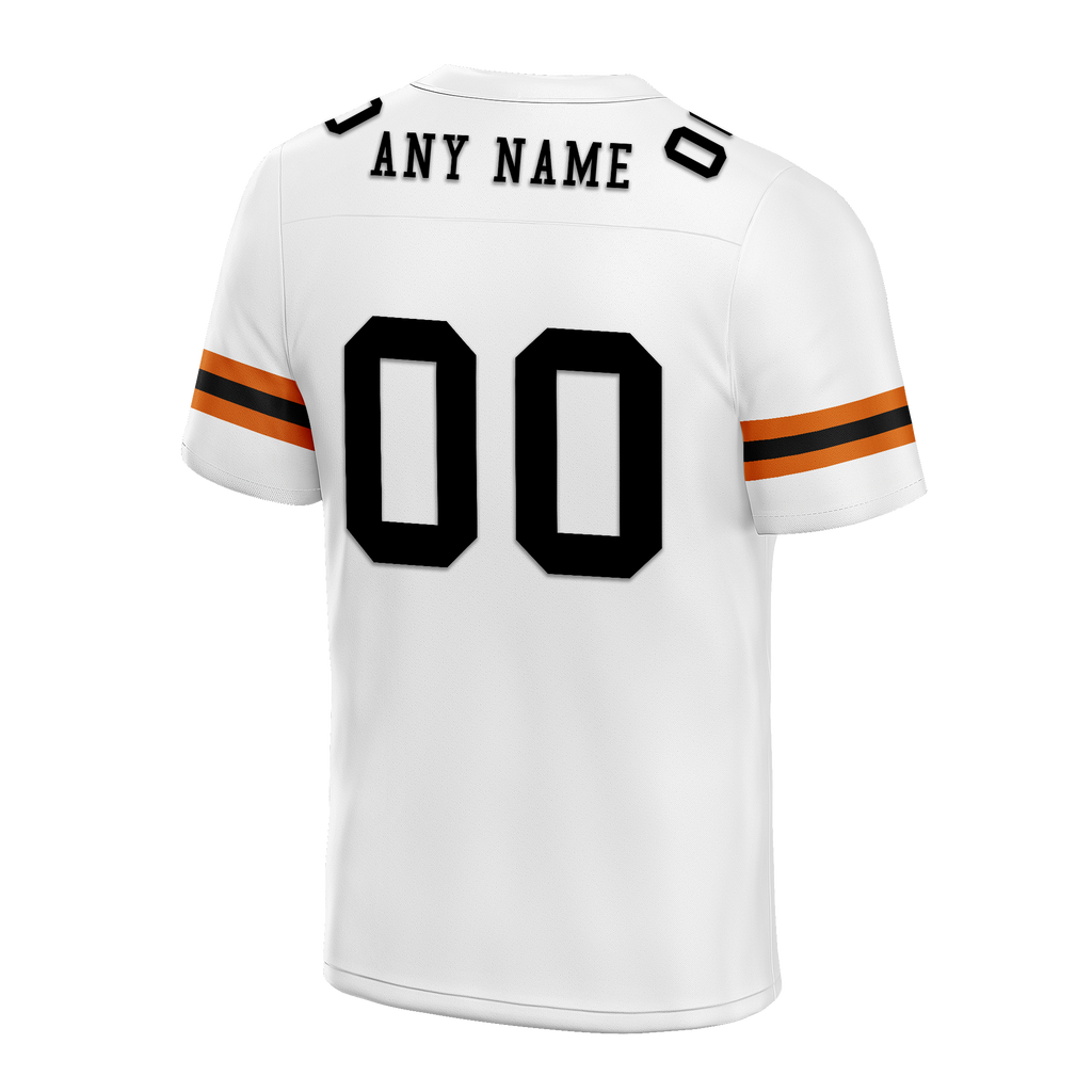Custom White Classic Style Personalized Authentic Football Jersey FBJ02-bd0a70b9