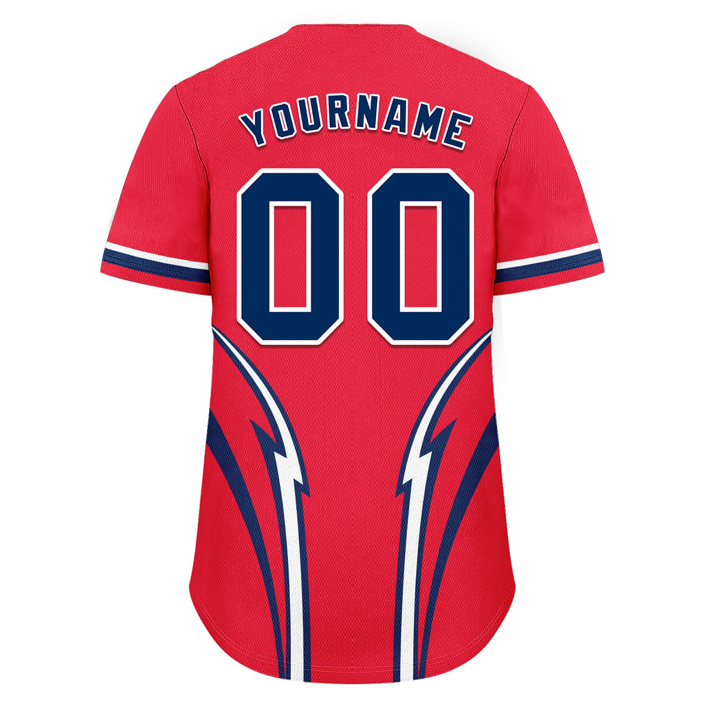 Custom Personalized Authentic Baseball Jersey BSBJ01-E023019-9
