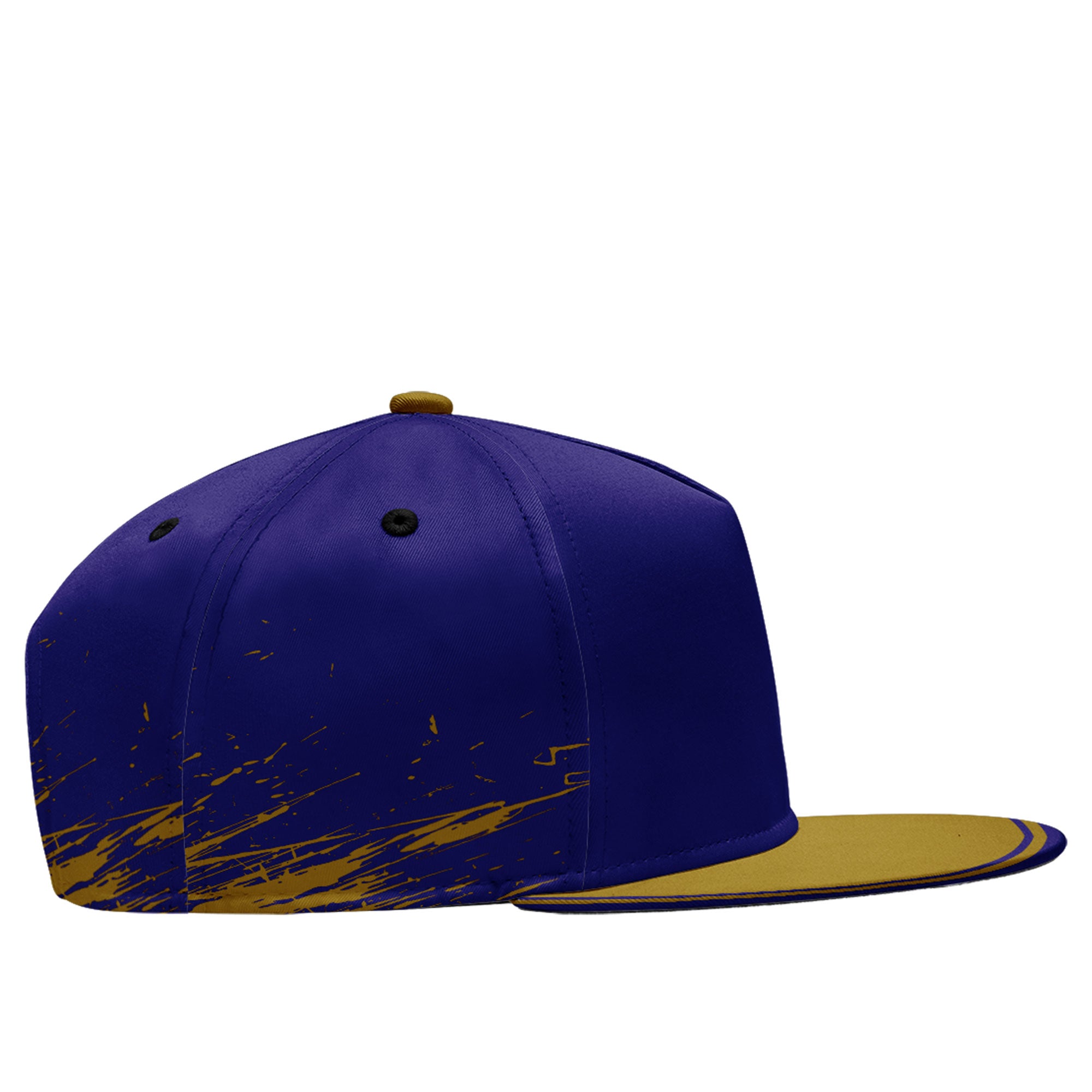 Custom Blue Yellow Baltimore MaxSoul Shoes and Hat Combo Offer Personalized Combo ZH-D020264-2