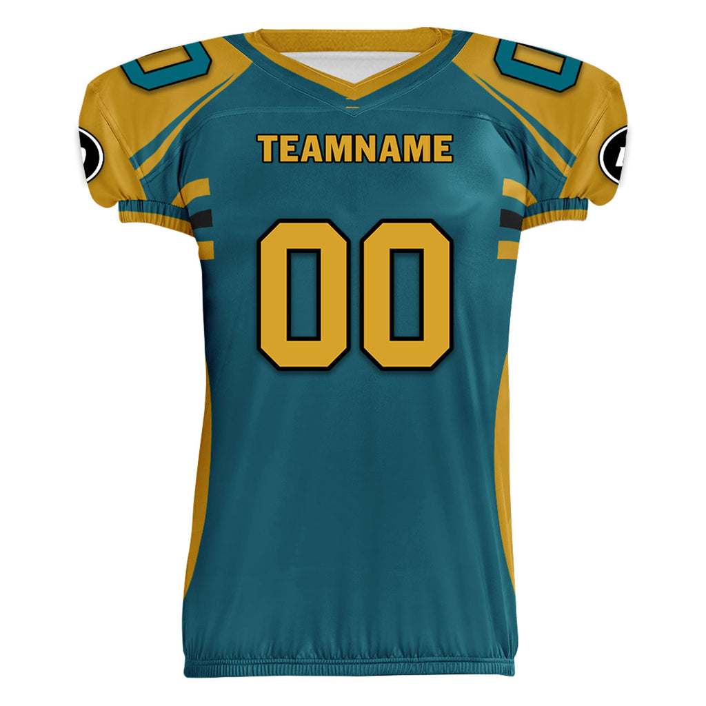 Custom Blue Black Florida High-Performance American Football Jersey FBJ06-D023001-16