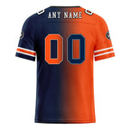 Custom Blue Orange Colorado Personalized Authentic Football Jersey FBJ02-D028017-21