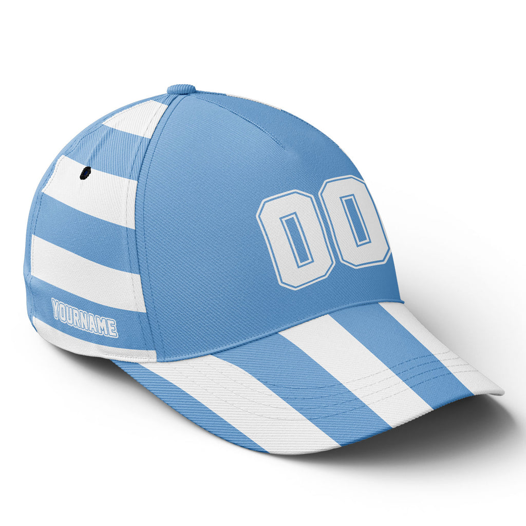 Personalized 2026 Argentina Soccer Fan Hat - Add Your Name & Design Custom 2026 Football Tournament Hat YW061-F027088-4