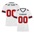 Custom White Classic Style Personalized Authentic Football Jersey FBJ02-bd0a70b7