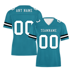 Custom Blue Classic Style Personalized Authentic Football Jersey FBJ02-bd0a70be