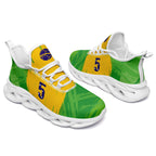 Custom 2026 World Cup Brazil Sneakers DIY Country Flag Running Shoes Lightweight Sport Shoes Gift for Football Fans Personalized Team Name and Logo FN003-F027077-2