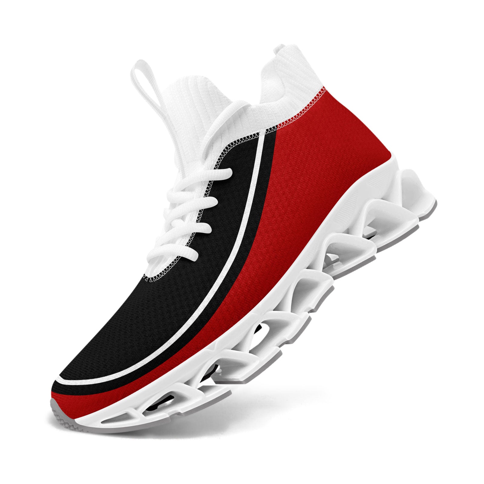 Custom Black Red Maxsoul Shoes Personalized Sneaker FN030XD-D020388-3