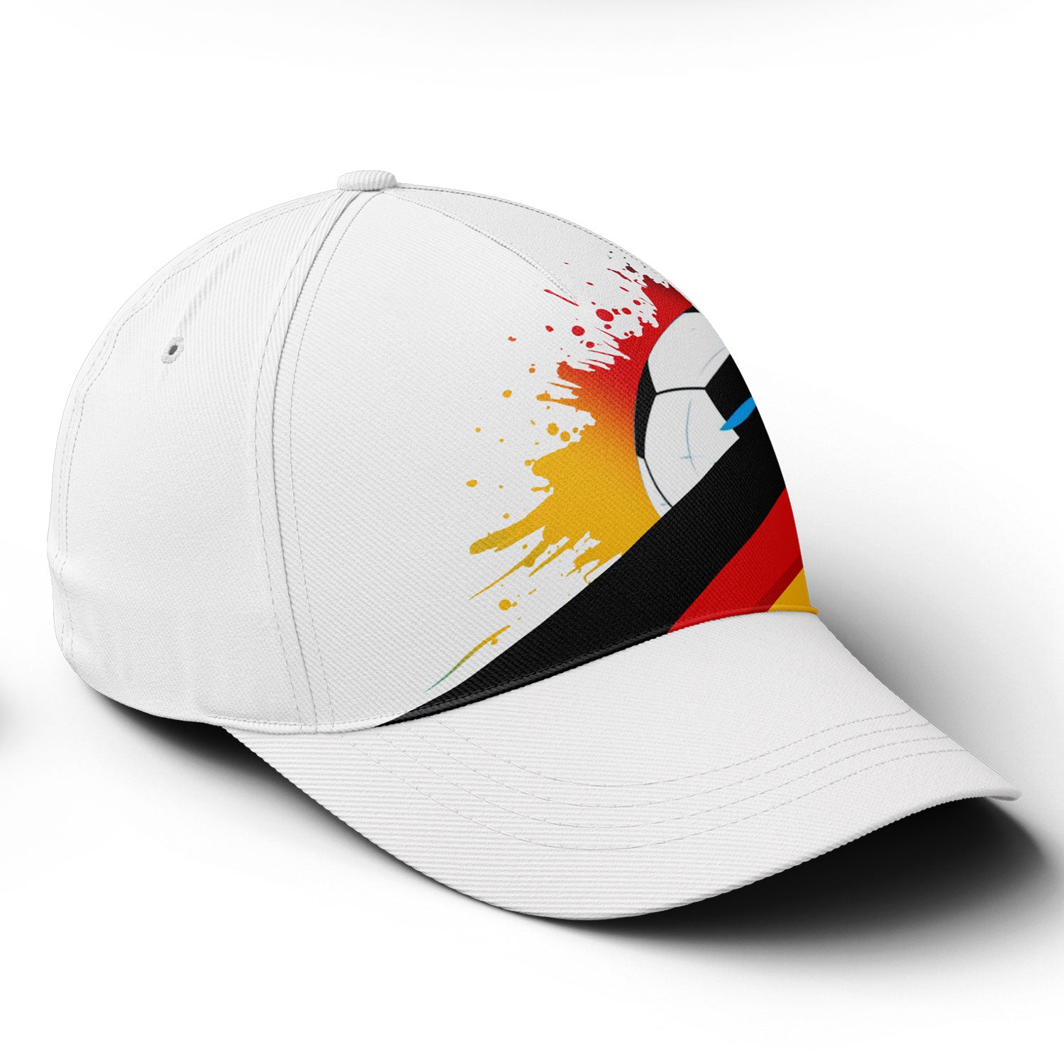 Personalized 2026 Germany Soccer Fan Hat - Add Your Name & Design Custom 2026 Football Tournament Hat YW061-F028095-1