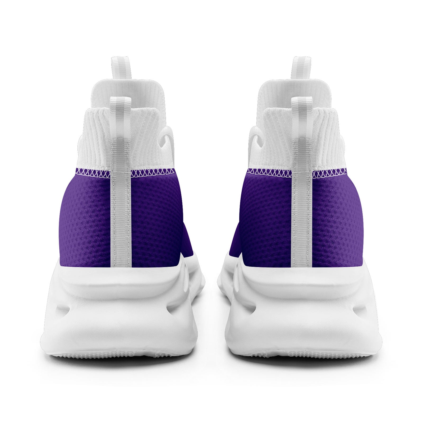 Custom Purple Yellow Minnesota MaxSoul Shoes and Hat Combo Offer Personalized Combo ZH-D028017-9
