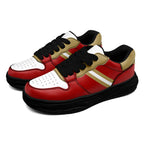 Custom Red Gold San Francisco Shoes Personalized Sneaker FN032-D020389-25