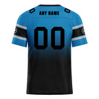 Custom Blue Black Carolina Football Jersey and Hat Combo Offer Personalized Combo ZH-D020326-5