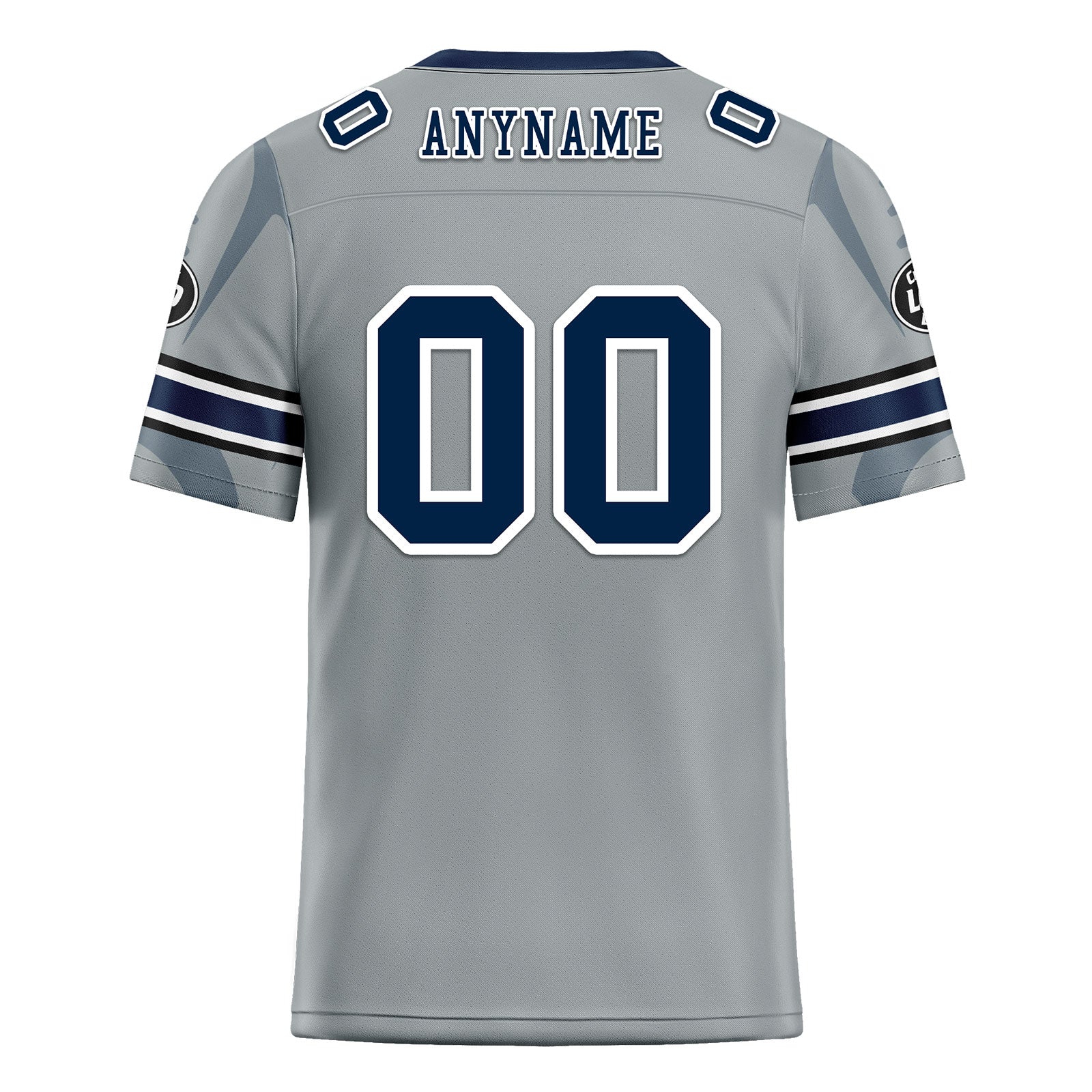 Custom Gray Seattle Football Jersey and Sports Shoes Combo Offer Personalized Combo ZH-D025008-27