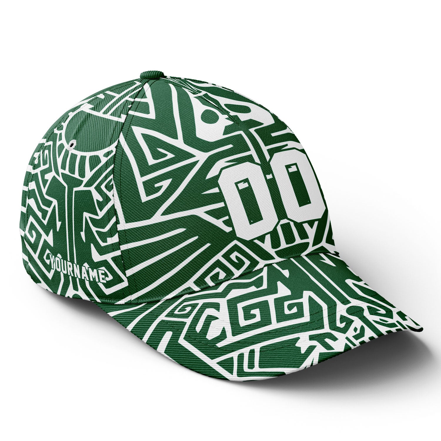 Personalized 2026 Saudi Arabia Soccer Fan Hat - Add Your Name & Design Custom 2026 Football Tournament Hat YW061-F027100-5