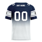 Custom Blue White Dallas Personalized Authentic Football Jersey FBJ02-D020249-9