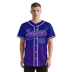 Custom Blue Purple Fade Fashion Personalized Authentic Baseball Jersey BSBJ01-D0a70ea