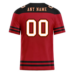 Custom Tampa Bay Personalized Authentic Football Jersey FBJ02-E0607-25