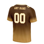 Custom Camel Fade Fashion Personalized Authentic Football Jersey FBJ02-D06093