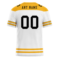 Custom Pittsburgh Personalized Authentic Football Jersey FBJ02-E0607-7