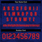 Custom Blue Soccer Sets Jersey Personalized SCJ101-D28037