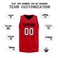 Custom Red City Edition Personalized Sports Uniform Authentic Basketball Jersey BBJ01-D06101-16