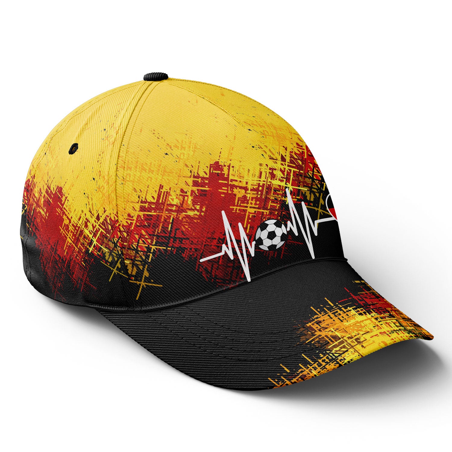 Personalized 2026 Germany Soccer Fan Hat - Add Your Name & Design Custom 2026 Football Tournament Hat YW061-F025069-4