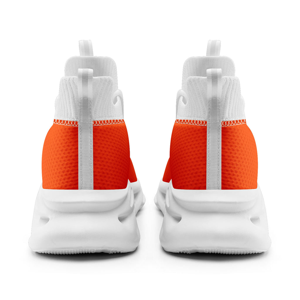 Custom Orange Blue Florida MaxSoul Shoes and Hat Combo Offer Personalized Combo ZH-D028017-28