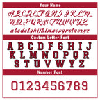 Custom White Red New York Jacket Bomber Full-Snap Varsity Letterman Personalized Jacket FZ005SX-D020290-21
