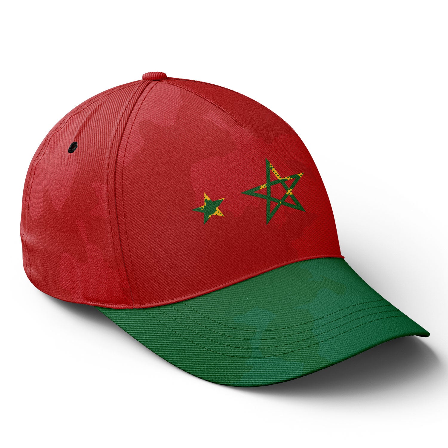 Personalized 2026 Morocco Soccer Fan Hat - Add Your Name & Design Custom 2026 Football Tournament Hat YW061-F009128-3