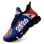 Custom United States 2026 World Cup Sneakers DIY Country Flag Running Shoes Lightweight Sport Shoes Gift for Football Fans Personalized Team Name and Logo FN003XD-F028038-5