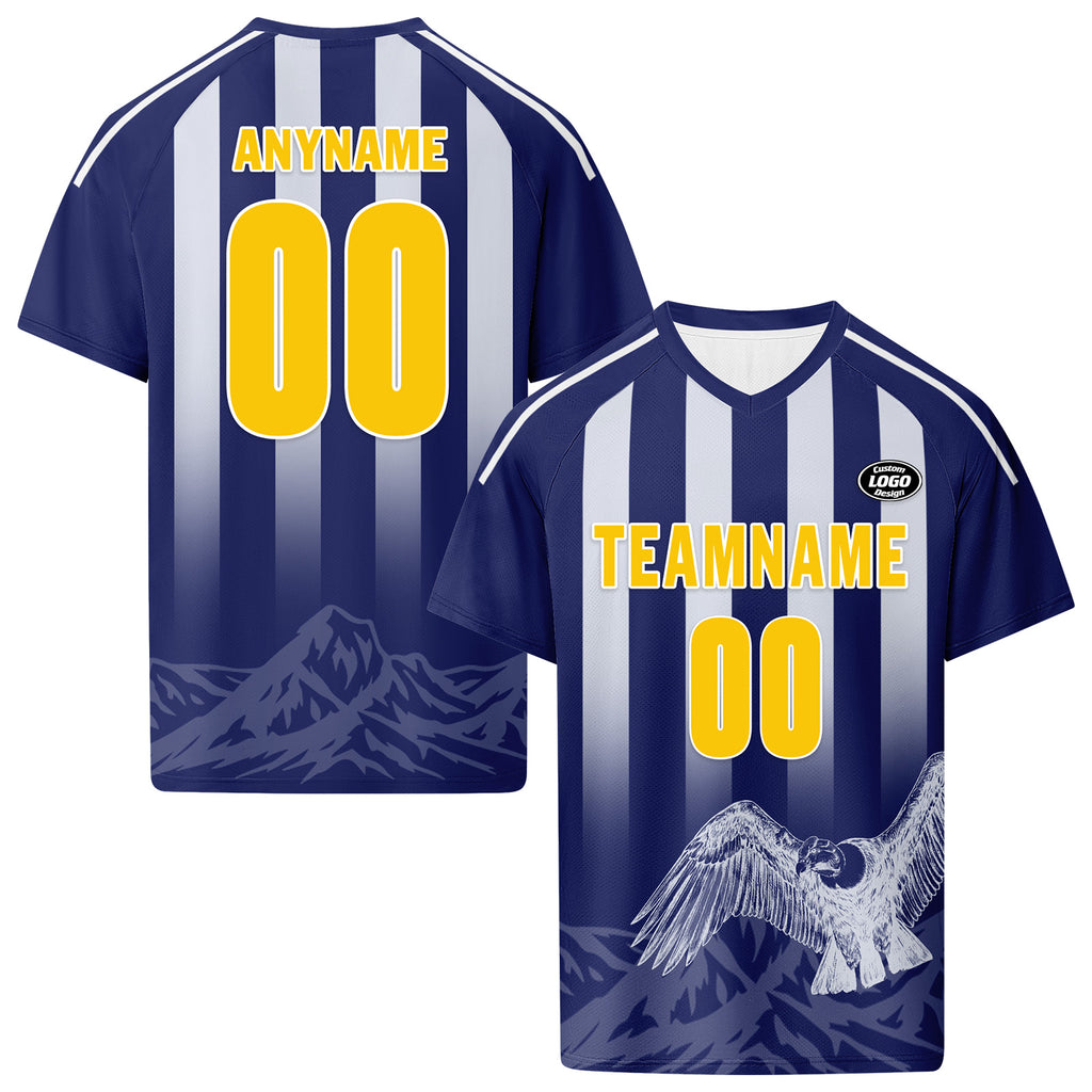 Custom Argentina 2026 World Cup Football Shirt Customized Soccer Jersey for Fans Add Your Name & Number FZ190-F007001-05