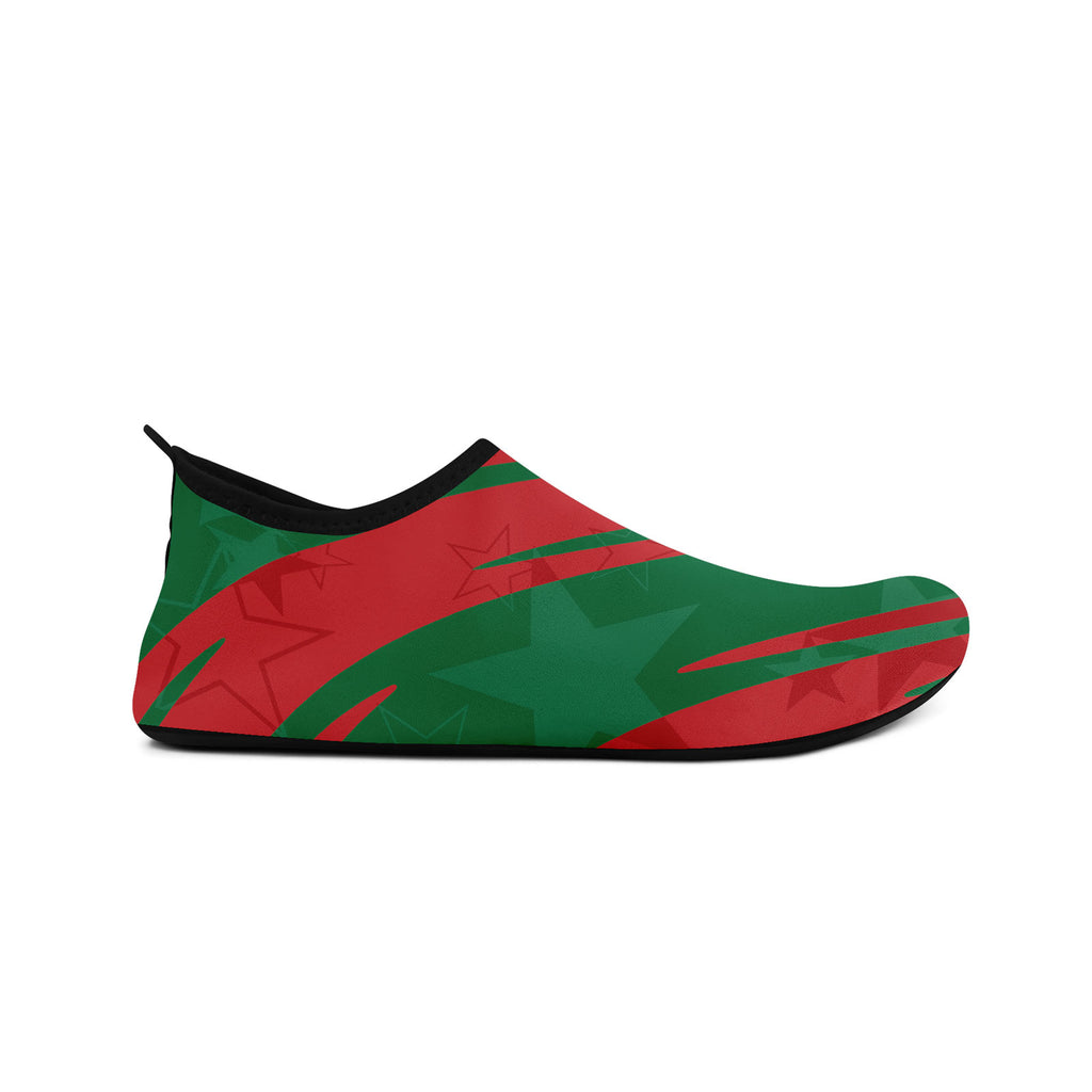 Custom Morocco 2026 World Cup Sneakers DIY Country Flag Running Shoes Lightweight Sport Shoes Gift for Football Fans Personalized Team Name and Logo FN086-F009143-5