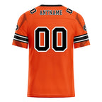 Custom Orange Cincinnati Personalized Authentic Football Jersey FBJ02-D025033-6