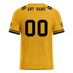 Custom Yellow Pittsburgh Personalized Authentic Football Jersey FBJ02-D020263-30