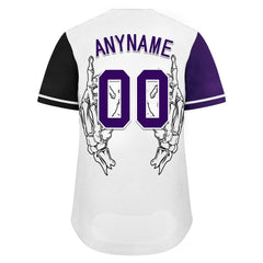 Custom Gothic Personalized Authentic Baseball Jersey BSBJ01-E06006