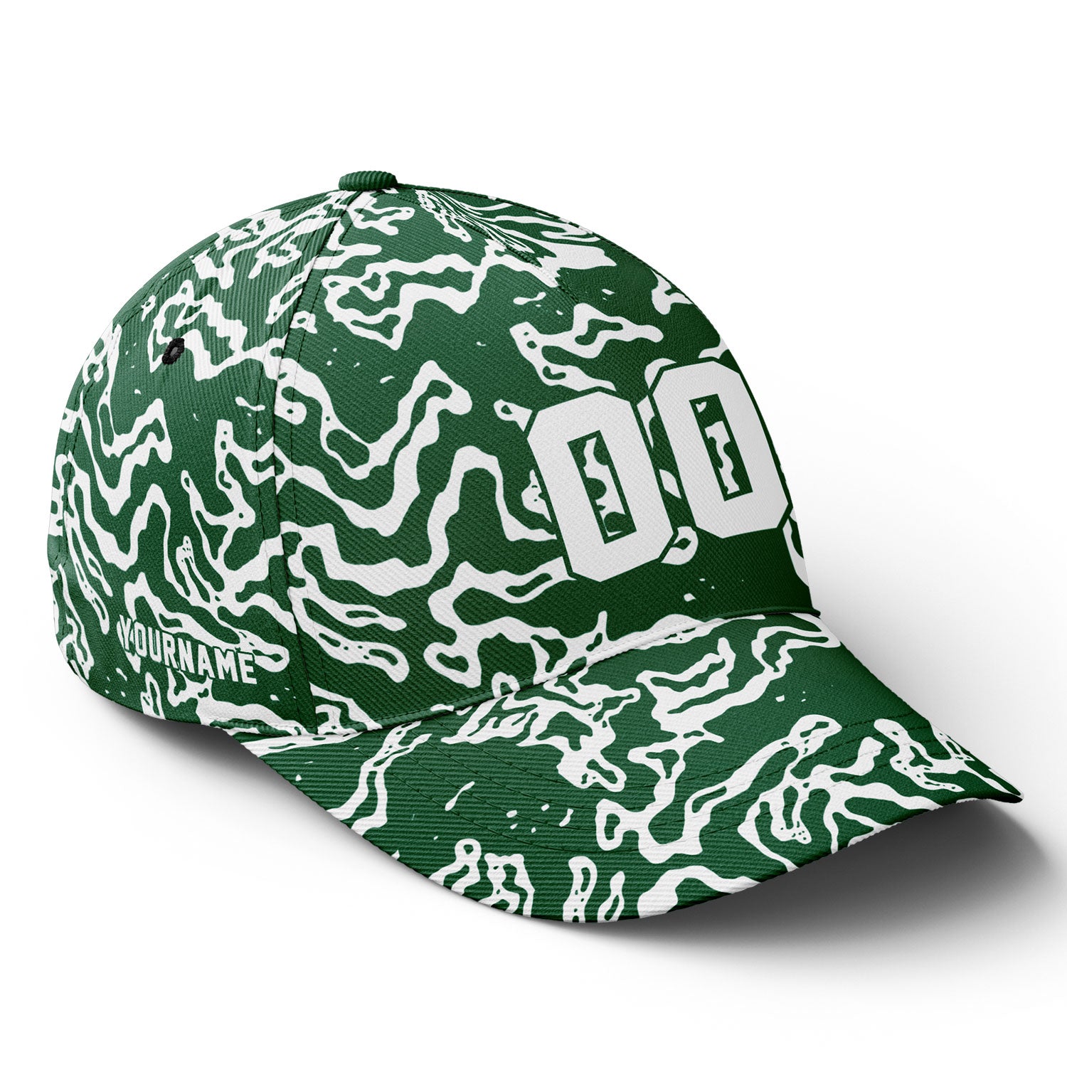 Personalized 2026 Saudi Arabia Soccer Fan Hat - Add Your Name & Design Custom 2026 Football Tournament Hat YW061-F027100-2