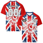 Custom England 2026 World Cup Football Shirt Customized Soccer Jersey for Fans Add Your Name & Number FZ190-F023109-3