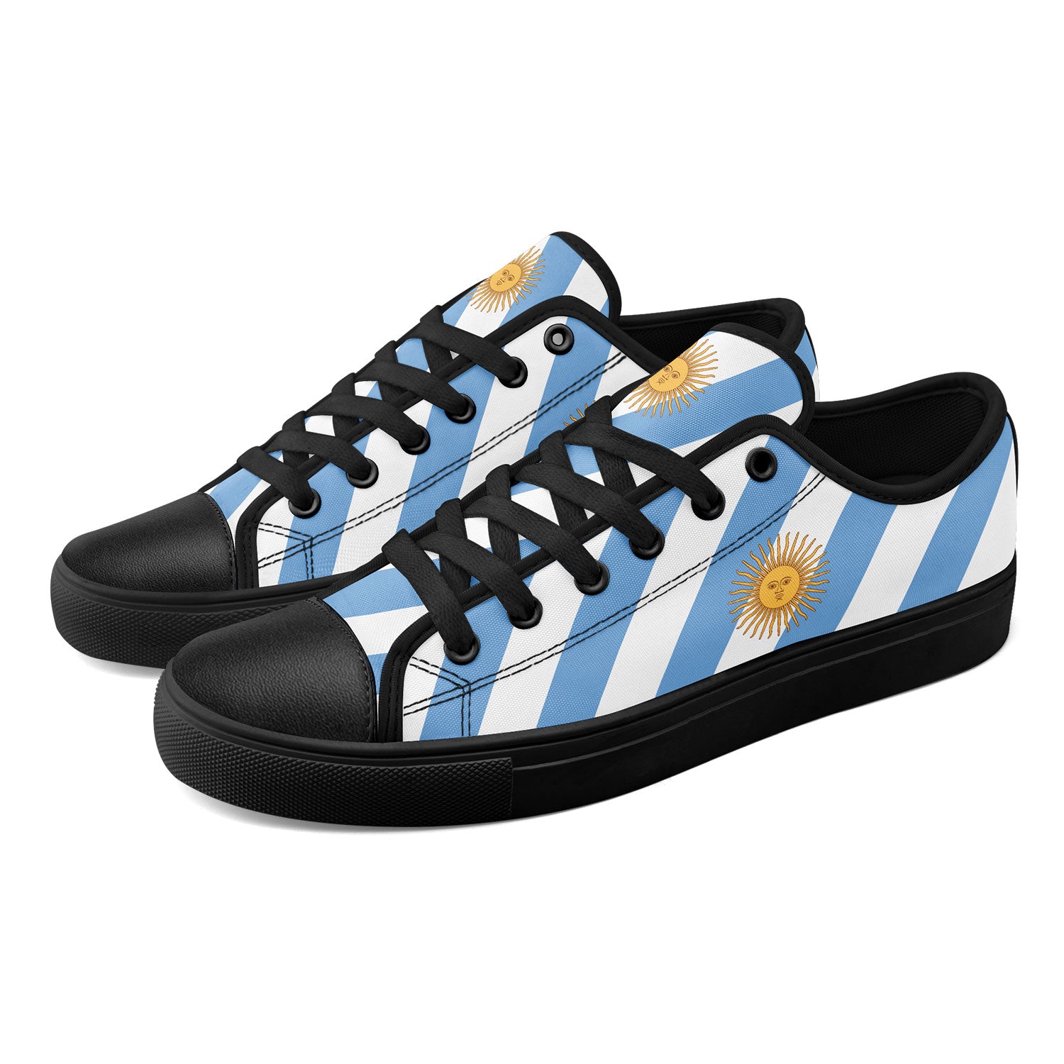 Custom 2026 World Cup Argentina Sneakers DIY Country Flag Running Shoes Lightweight Sport Shoes Gift for Football Fans Personalized Team Name and Logo FN027-F027053-3