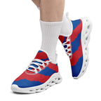 Custom South Korea 2026 World Cup Sneakers DIY Country Flag Running Shoes Lightweight Sport Shoes Gift for Football Fans Personalized Team Name and Logo FN003-F009130-1