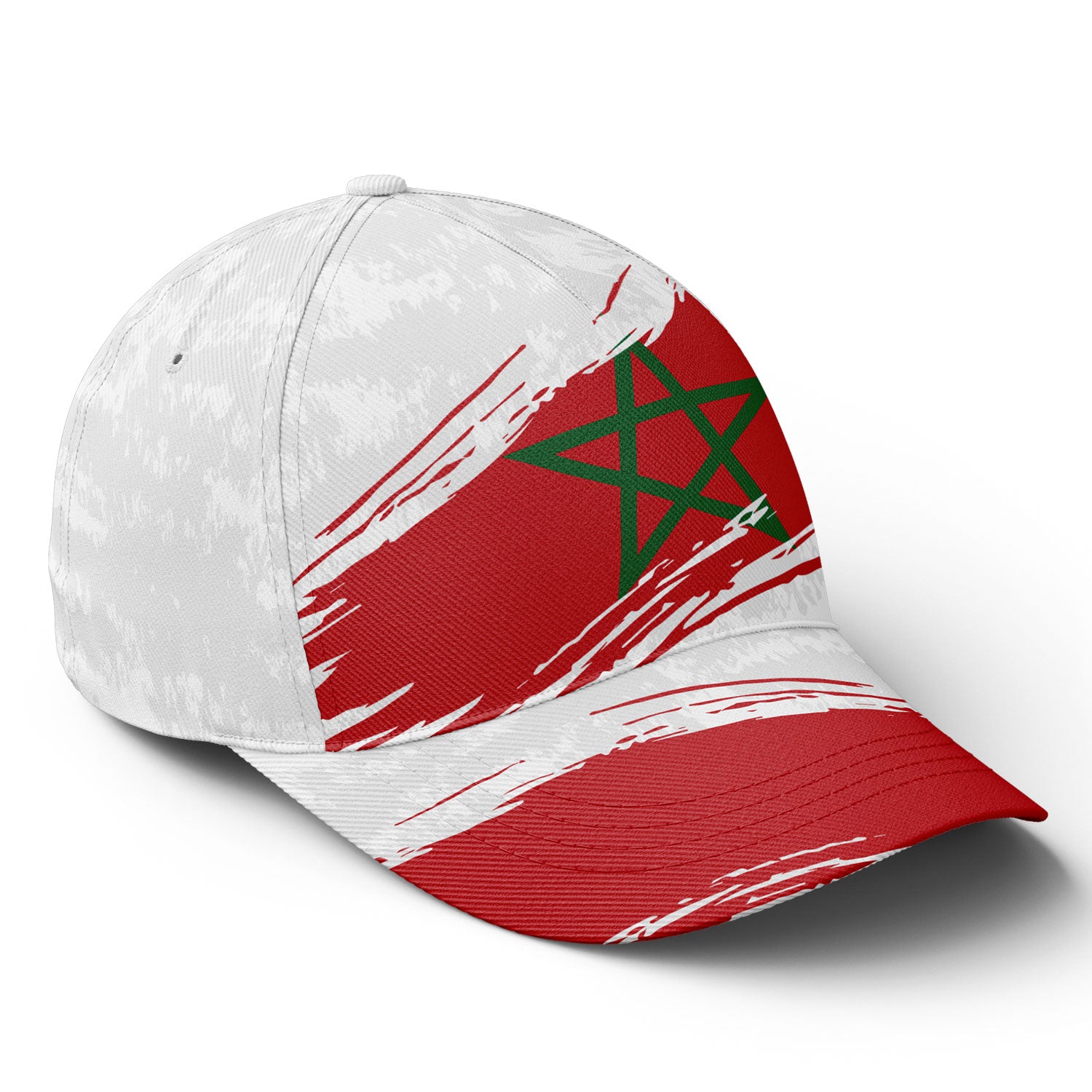 Personalized 2026 Morocco Soccer Fan Hat - Add Your Name & Design Custom 2026 Football Tournament Hat YW061-F009128-5
