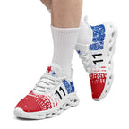 Custom South Korea 2026 World Cup Sneakers DIY Country Flag Running Shoes Lightweight Sport Shoes Gift for Football Fans Personalized Team Name and Logo FN003-F009114-4