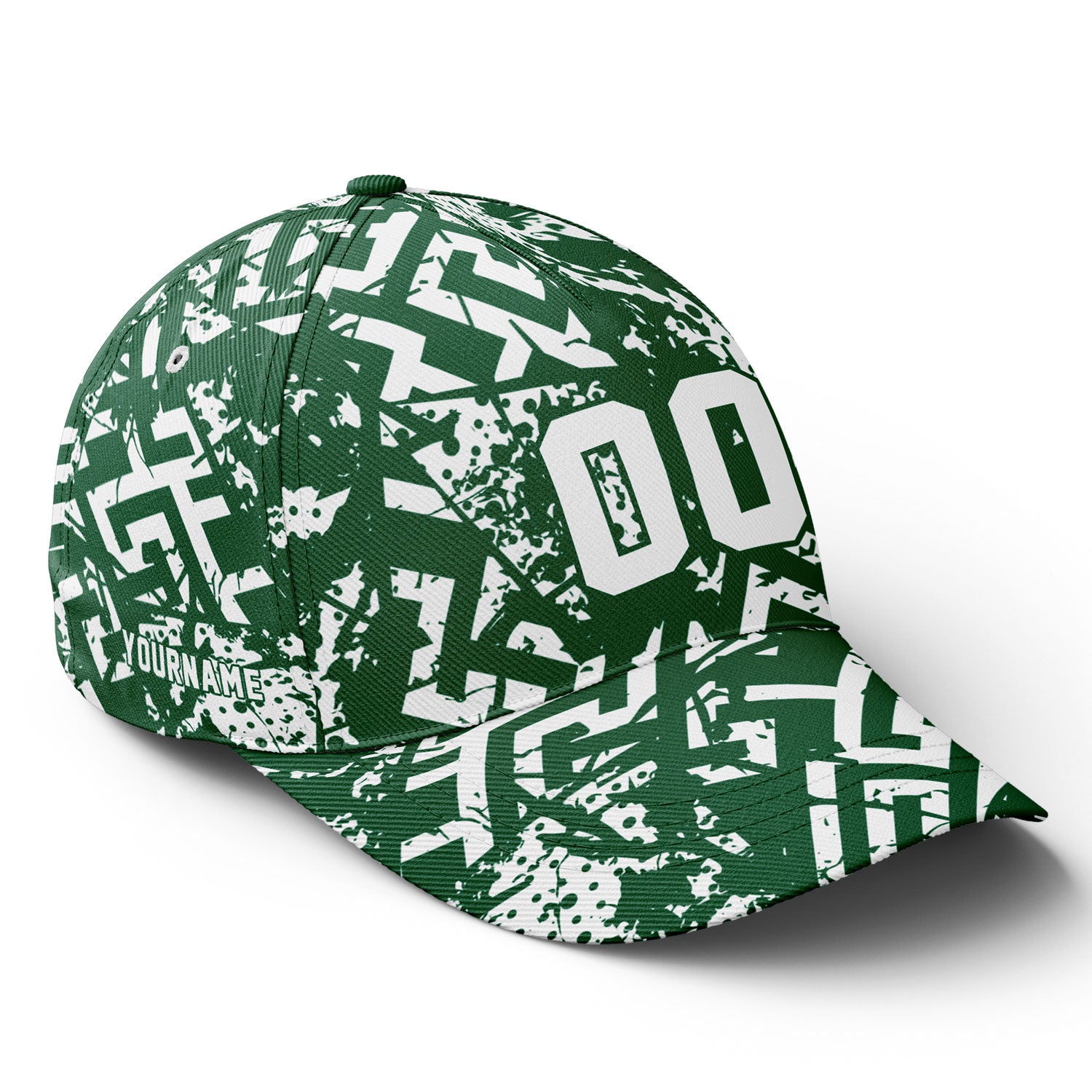 Personalized 2026 Saudi Arabia Soccer Fan Hat - Add Your Name & Design Custom 2026 Football Tournament Hat YW061-F027100-3