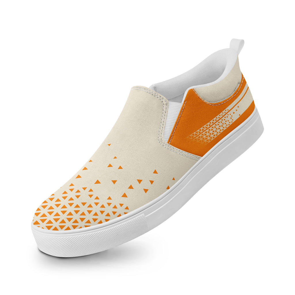 Custom Canvas Sneakers Personalized Slip On Shoes FN071-E023042-7