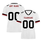 Custom White Black Classic Style Personalized Authentic Football Jersey FBJ02-bd0a700b