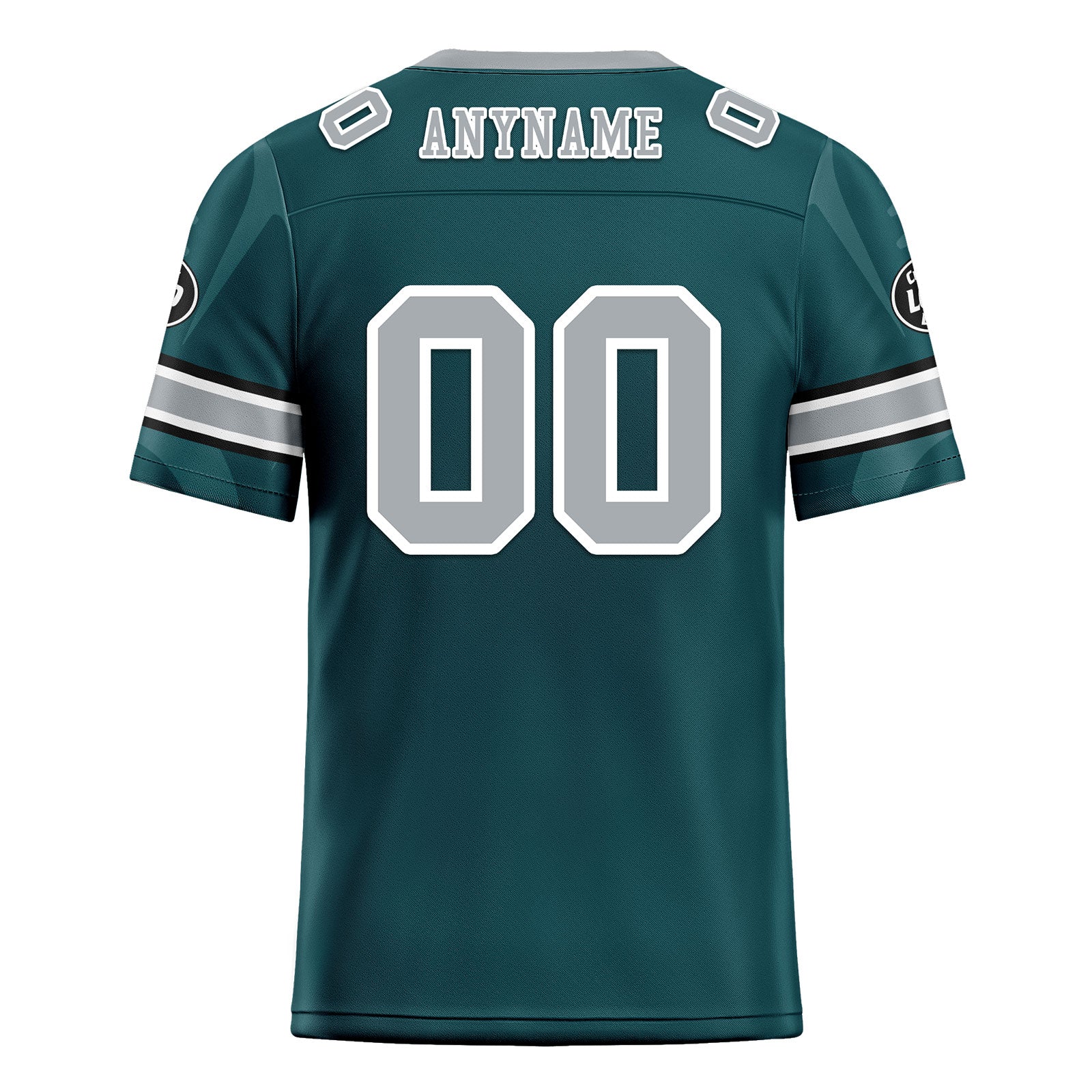 Custom Green Philadelphia Football Jersey and Sports Shoes Combo Offer Personalized Combo ZH-D025008-21