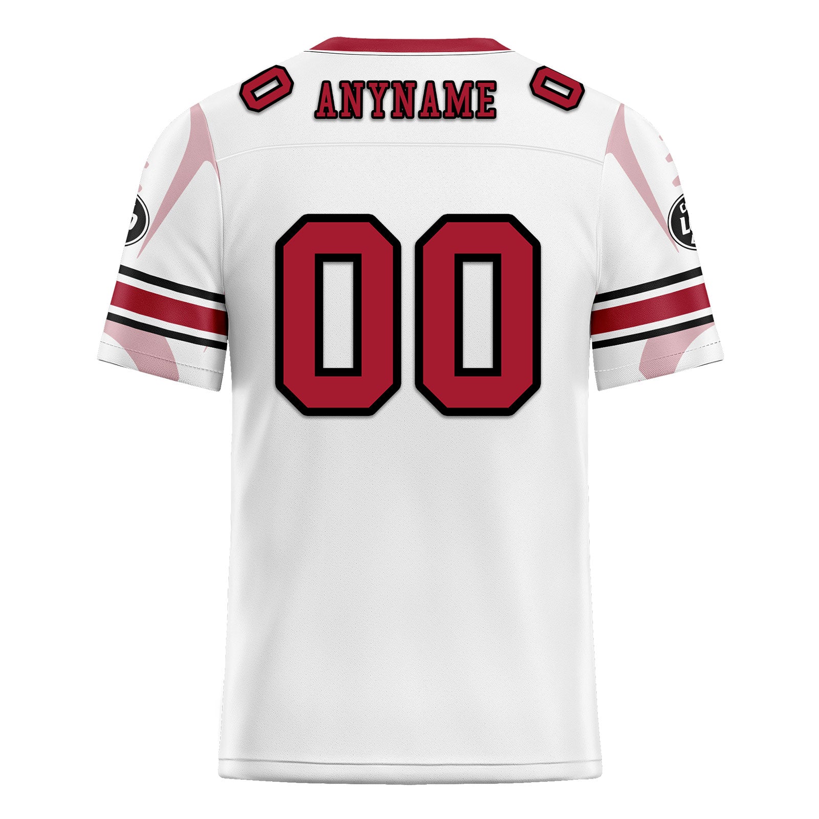 Custom White New York Personalized Authentic Football Jersey FBJ02-D025033-20