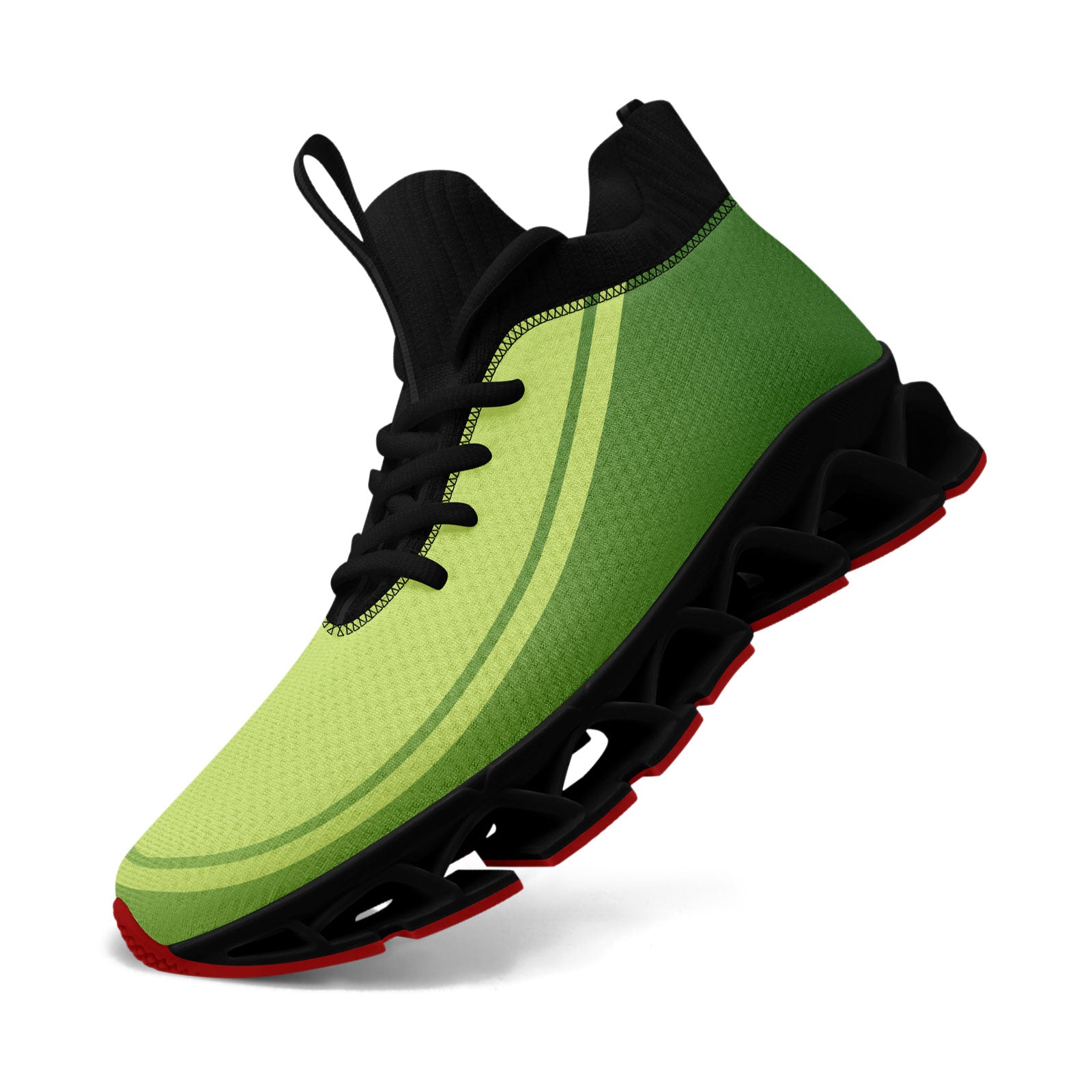 Custom Green Maxsoul Shoes Personalized Sneaker FN030XD-D020388-7