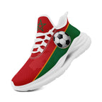 Custom Morocco 2026 World Cup Sneakers DIY Country Flag Running Shoes Lightweight Sport Shoes Gift for Football Fans Personalized Team Name and Logo FN079-F009083-3