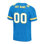 Custom Light Blue Los Angeles Personalized Authentic Football Jersey FBJ02-E0601-11